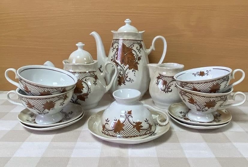 Чайные сервизы,советский период
