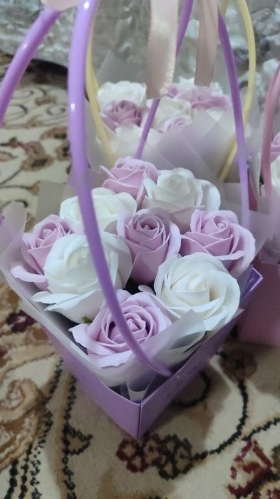 Мыльные розы. 2500 тенге