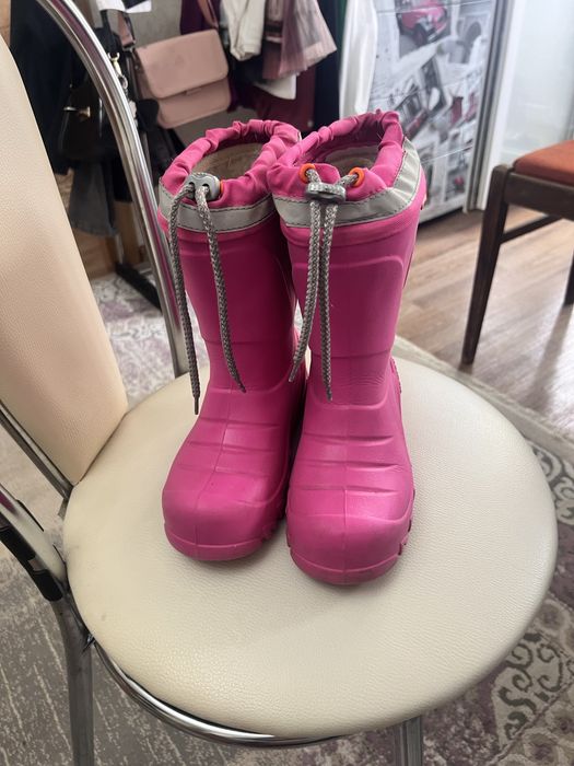 Резиновые сапоги утепленны для мальчика