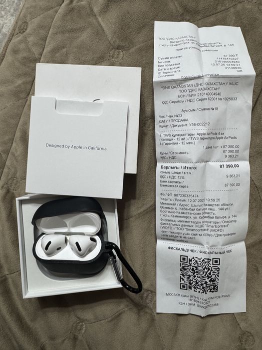 Airpods 4 оригинал