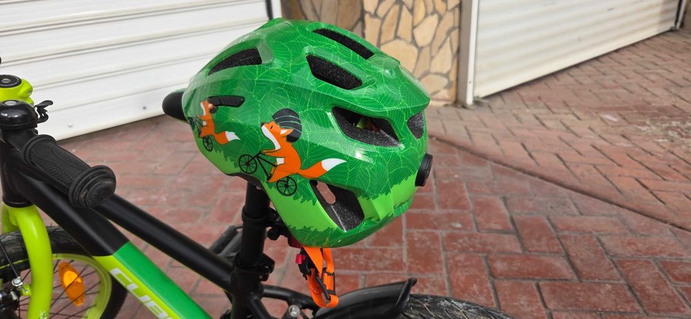 Детско колело Cube 160 BLK + каска