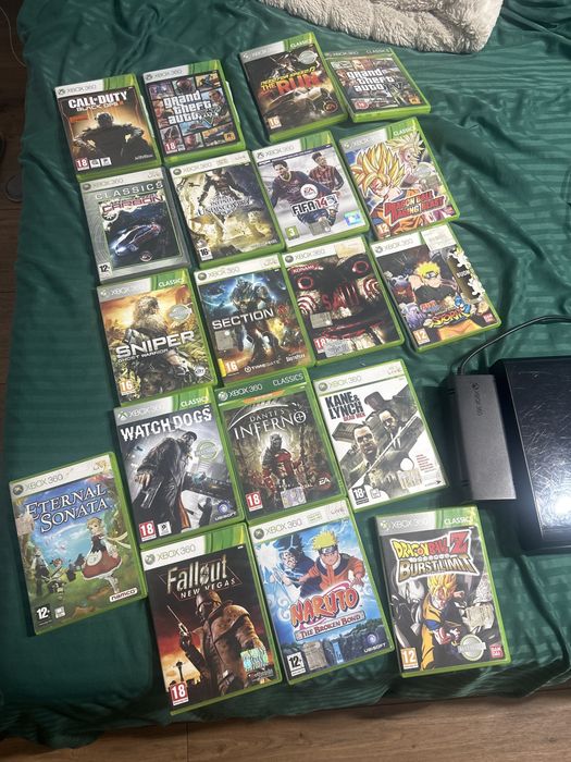 Xbox360+19 jocuri