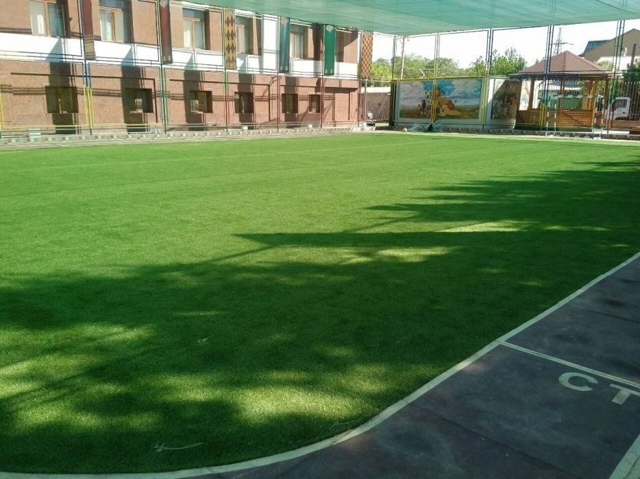 ИСКУССТВЕННЫЙ ГАЗОН. Биринчи колдан стадион курамиза тез дачага хам