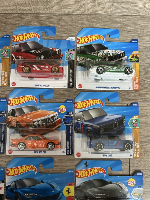 Hot wheels колички hotwheels BMW porsche Mercedes Ferrari Audi toyota