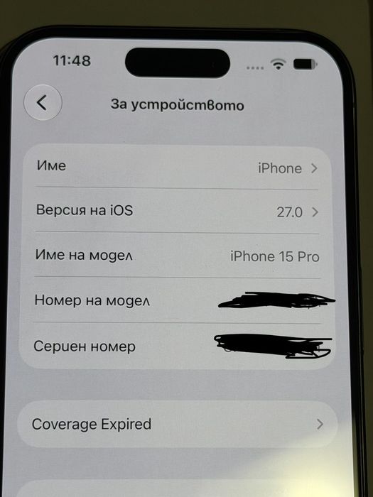 iPhone 15 Pro Natural titanium