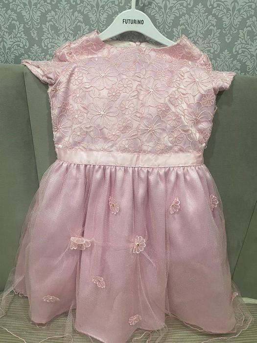 Платье снежинка для девочки