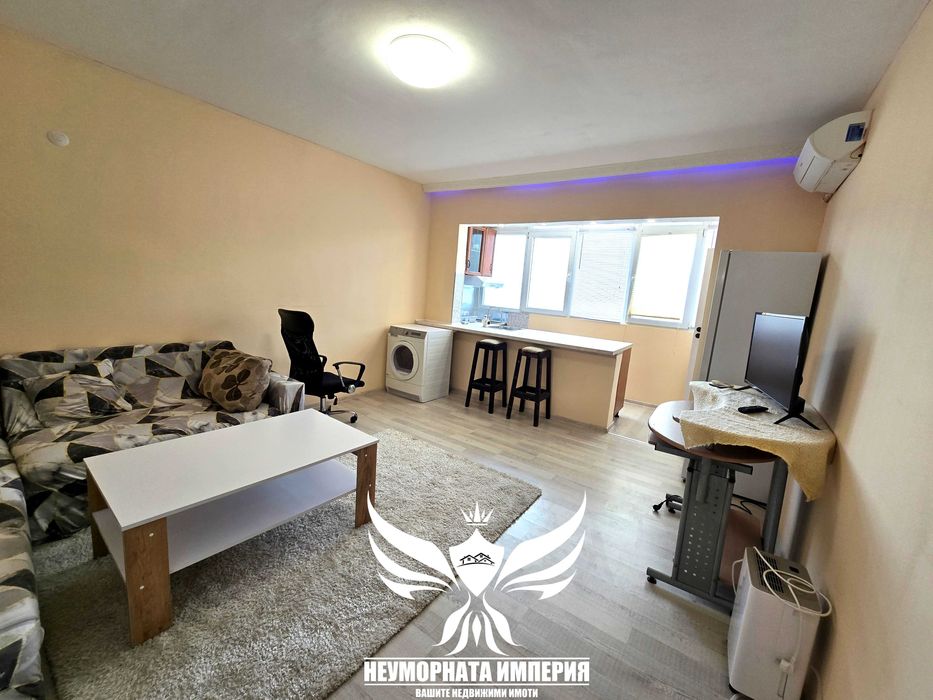 Под наем двустаен апартамент 46кв.м. на 6 етаж в гр.Асеновград бул.България