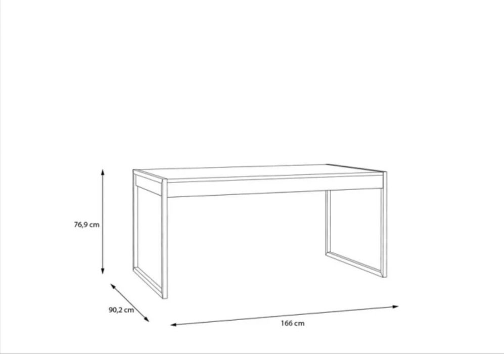 Трапезна маса с две чекмеджета