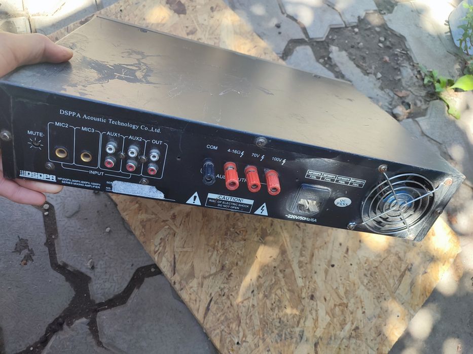 Продам микшер усилитель DSPPA MP-600P 2