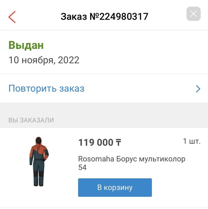 Комбинезон сноубордический