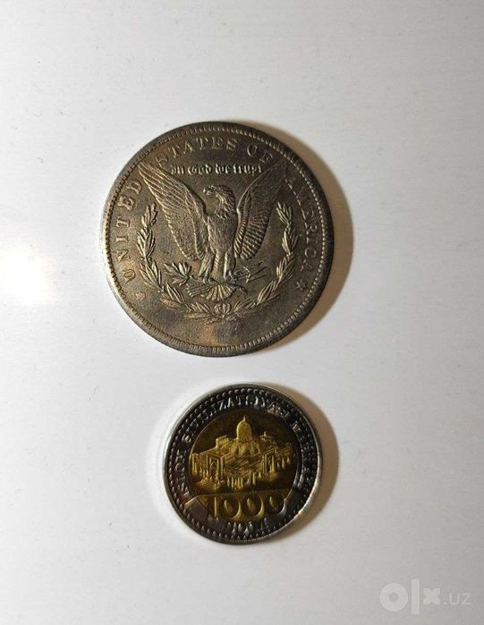 Продам игровой жетон  долларовая монета США со львом