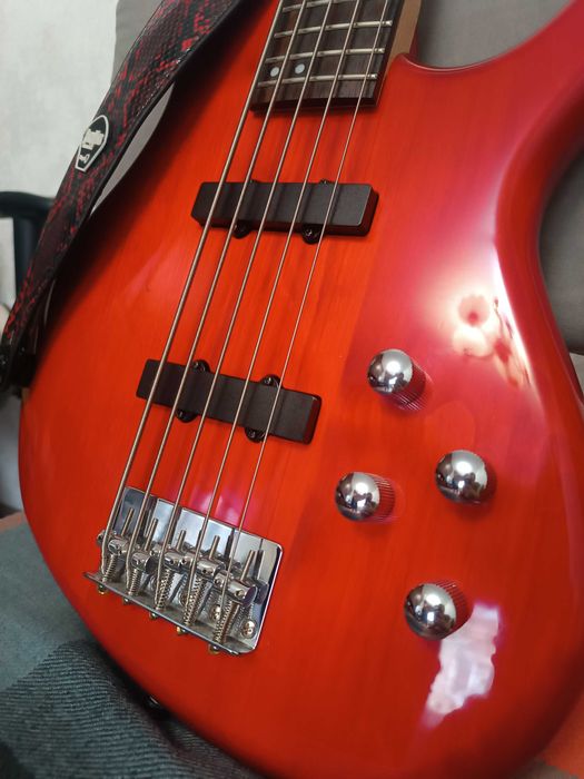Бас-гитара Cort Action Bass V Plus TR(red)