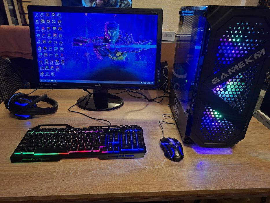 PC Gaming Complet i5-6402P,Video 8GB,16GB RAM,SSD+HDD,34 Jocuri,Win 10
