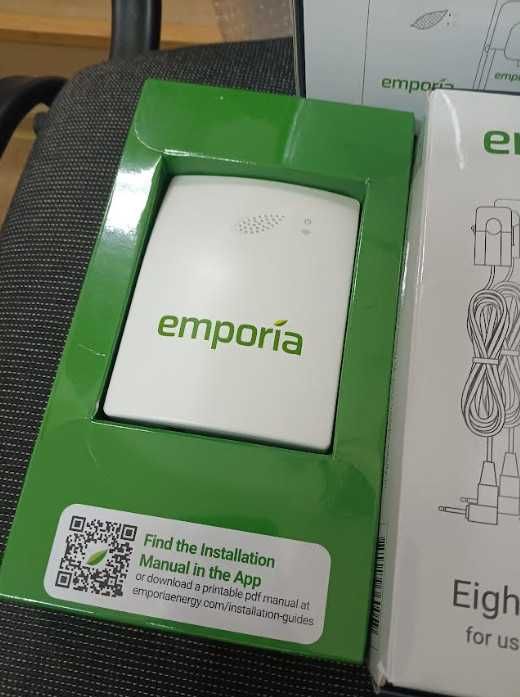 EMPORIA Gen 2 Vue смарт електромер, трифазен, интелигентен