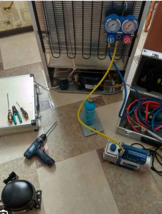 Ремонт и обслуживание Холодильников,Морозильников, Кондиционеров.