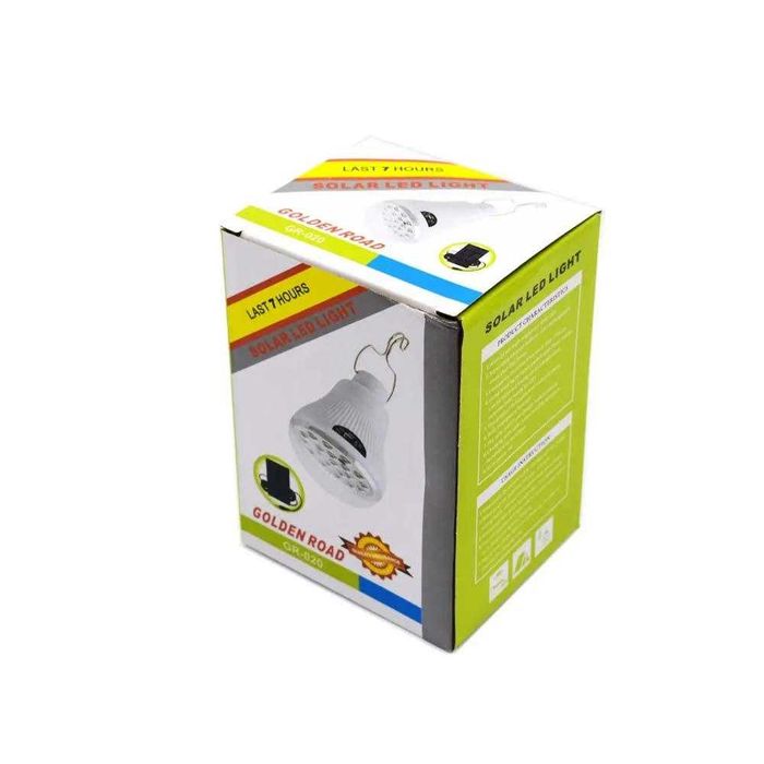 LED Къмпинг лампа за окачване със соларен панел GR-020