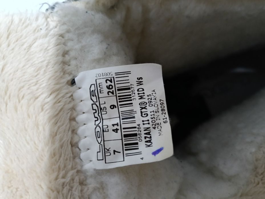 41 Ghete Lowa Kazan II Gore-tex masura 41
