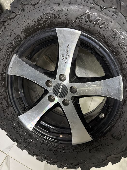 BFgoodrich 215/75/15 диски 15 датчики давления