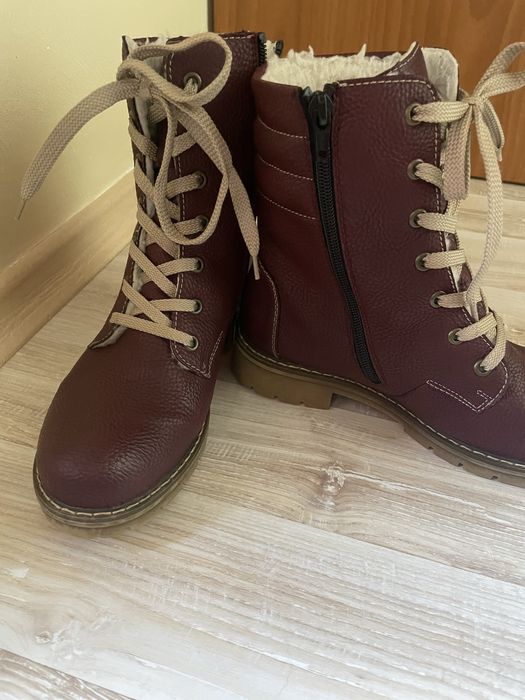 дамски боти естествена кожа