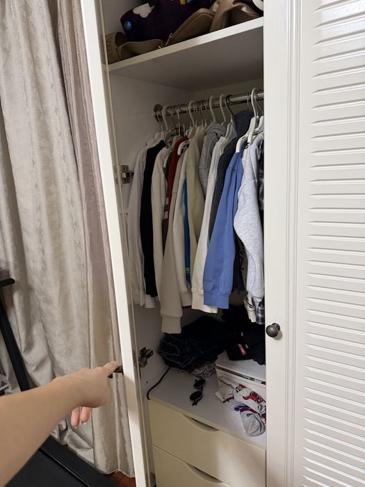 Шкаф детский белый