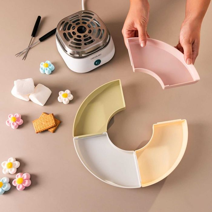 Машина за затопляне на маршмелоу Cecotec Fun&Sugar, 270W, 2 вилици