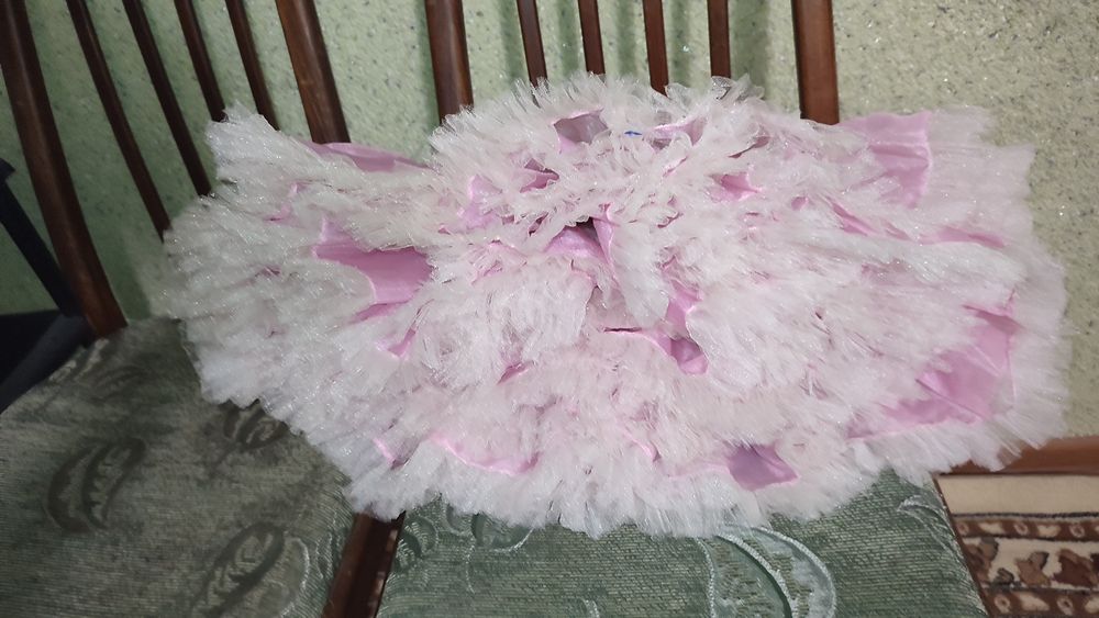 Детская юбка очень пышная