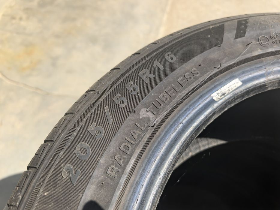 4 броя летни гуми 205/55/16