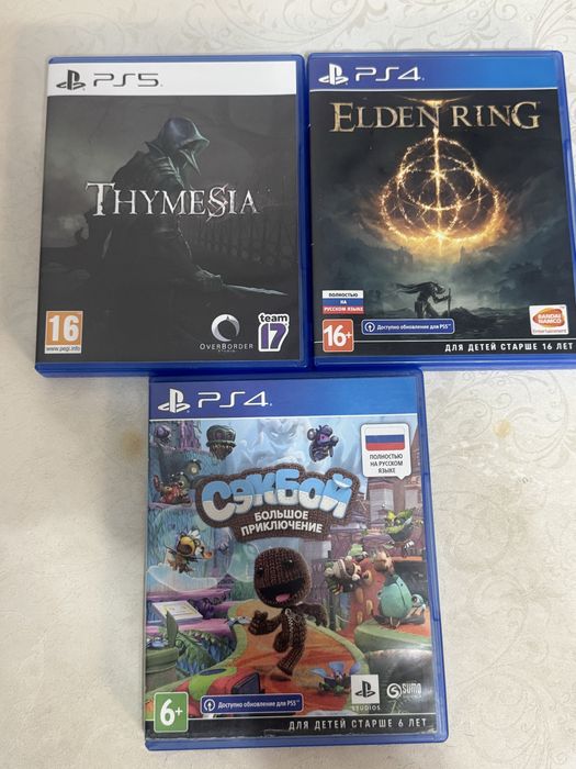 Игры, Диски для playstation 4/5