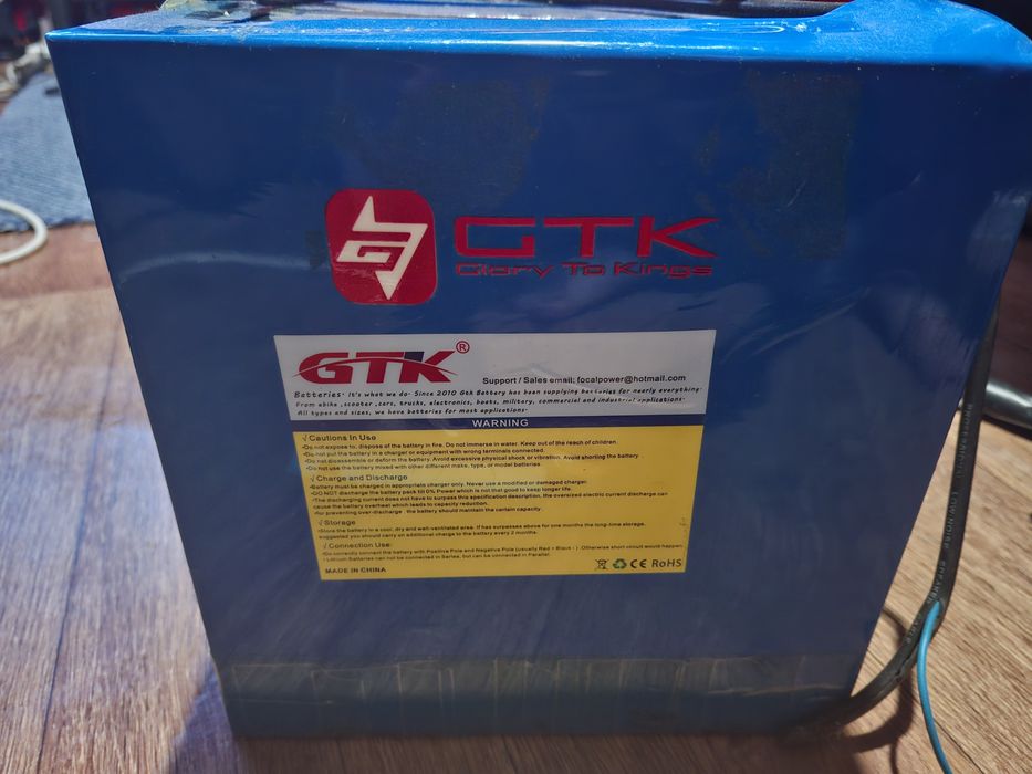 Продам литий аккумулятор 48v 50ah