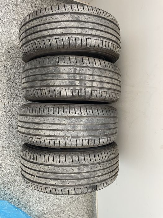 Гуми  Yokohama  215 55 16 с джанти Volvo 16 цола