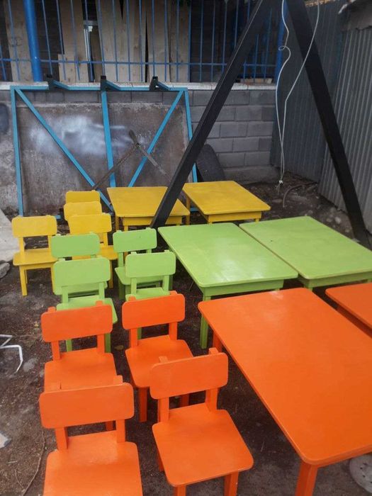 Стол для Детского сада.Детский Стульчик bbb