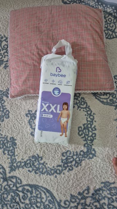 Подгузники baybee 6 /XXL. 40шт.    13 пачка  бар общый