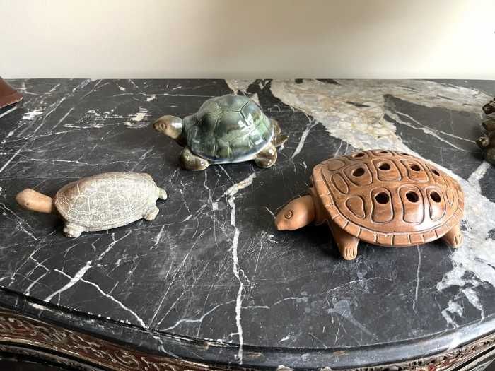 Deosebit lot-3 broscute testoase-simboluri Feng-Shui-Belgia