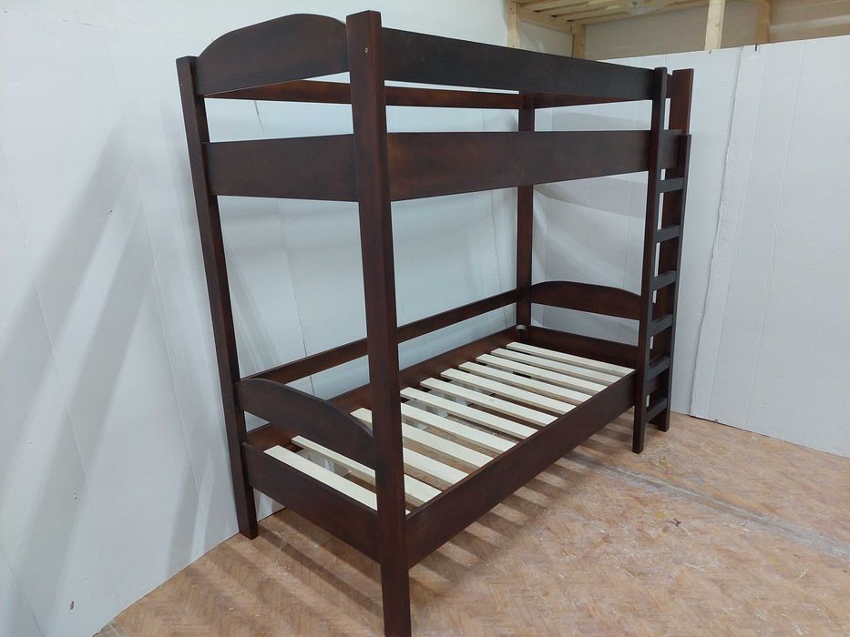 TRANSPORT GRATUIT.Pat etajat lemn masiv.Cod 2003E