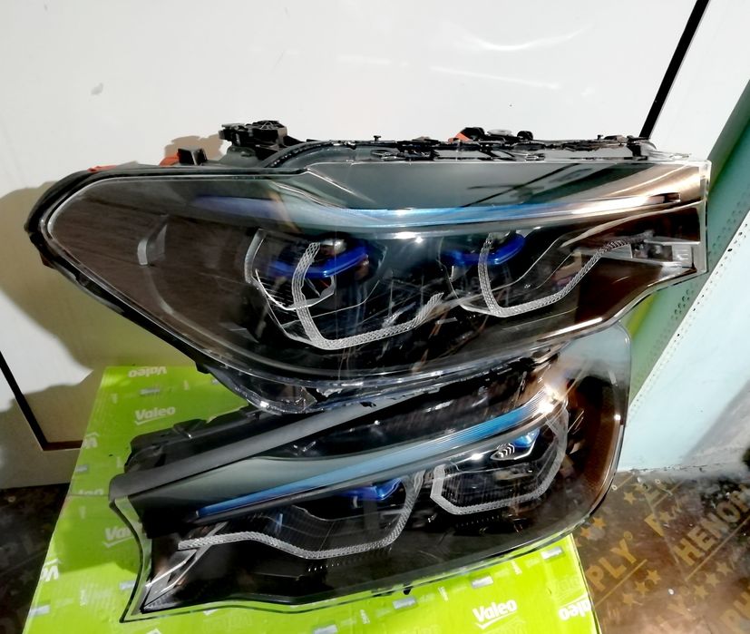 Фарове фар Adaptive Led за БМВ 5 Г30 Г31 Ф90 / BMW G30 G31 F90 BLACK.