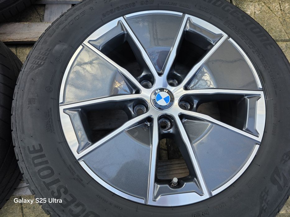 Лети джанти 16ки 5х112 BMW + летни гуми 205/60/16 Bridgestone