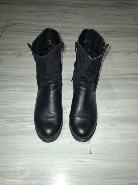 Дамски черни боти Tendenz ,размер 39.