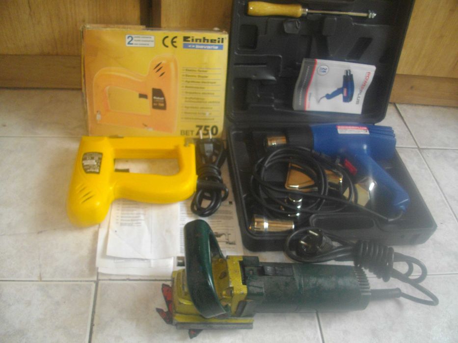 Ел.Пистолет Горещ Въздух-Pow/Бисквит Машина Нут Фреза/Ел.Такер Einhell