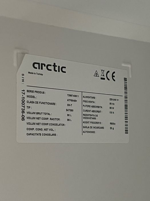 Vand frigider Arctic ATF9048+