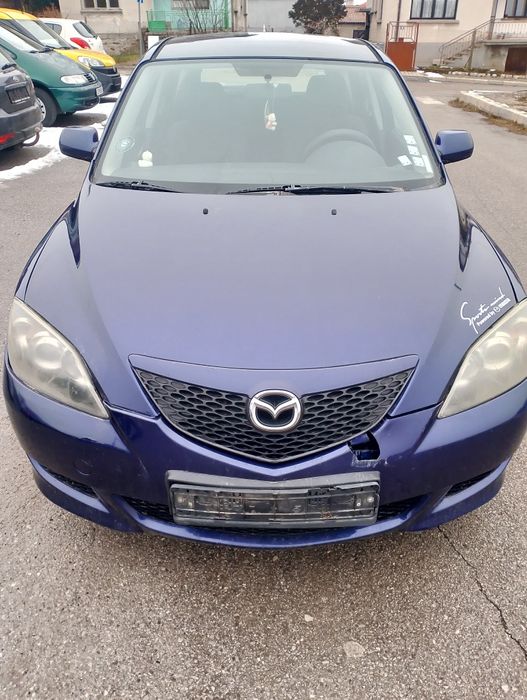 Продавам Mazda 3 на части 1.4 бензин 2005 год.Код на двигателя ZJ38485
