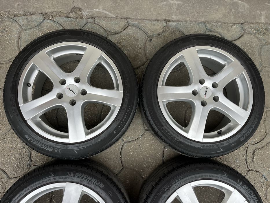 Jante aliaj 5x112mm, anvelope vara 225/45 R17, VW, Audi, Seat, Skoda Mercedes