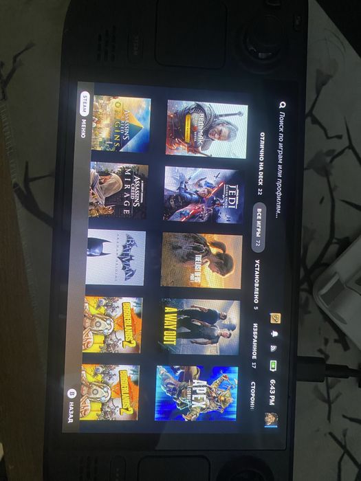 Продам steam deck oled 512гб