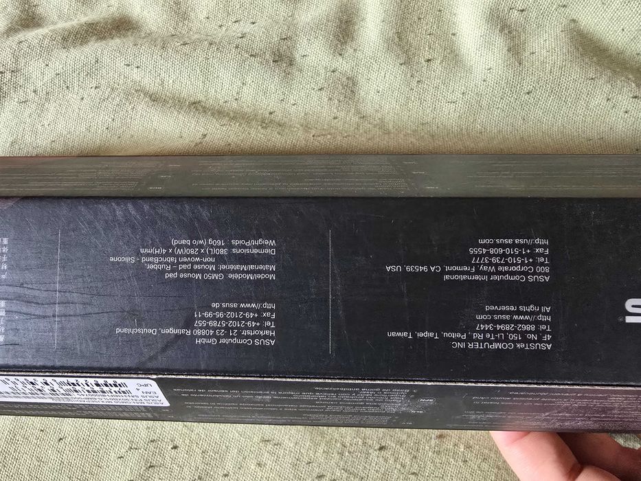Подложка за мишка Asus GM50 mousepad