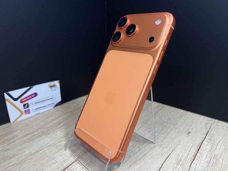 iPhone 17 Pro Max 256Gb Cosmic Orange Second-Hand 3 ani garanție, Tele