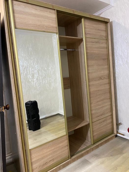 Шкаф купе бежевый