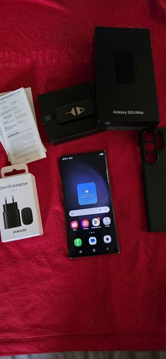Samsung Galaxy S23 Ultra 512GB 12GB RAM Black ПЪЛЕН КОМПЛЕКТ!