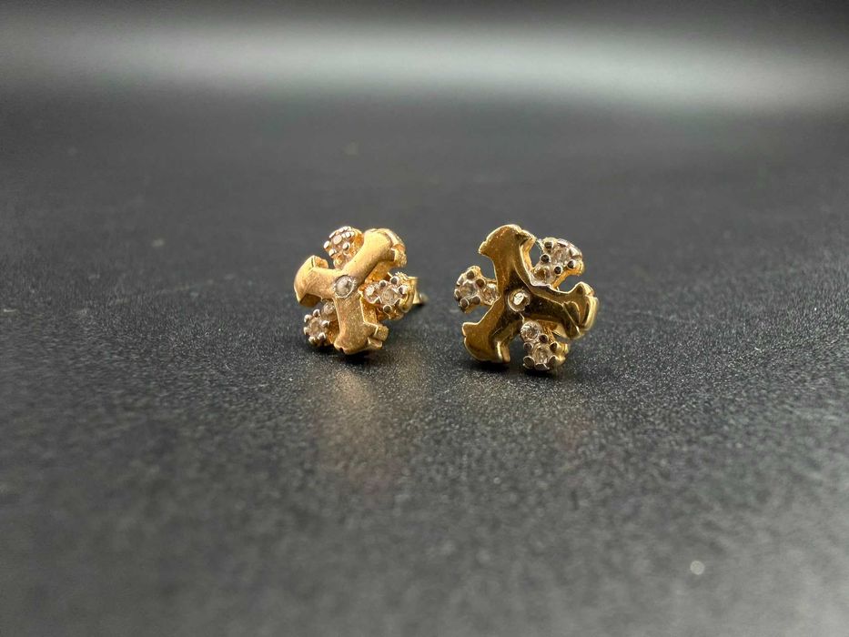 Dracula Amanet: Cercei de Aur, 1,45gr/14k.