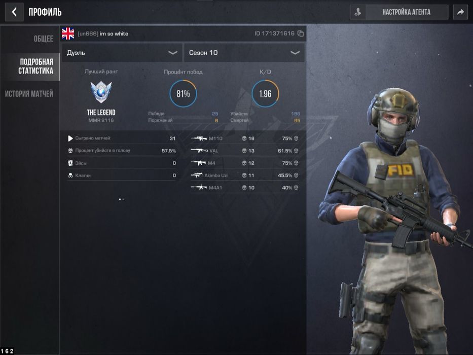 Продам аккаунт стандофф 2