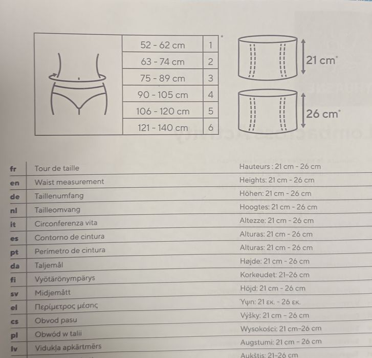 Лумбален колан,размер 3