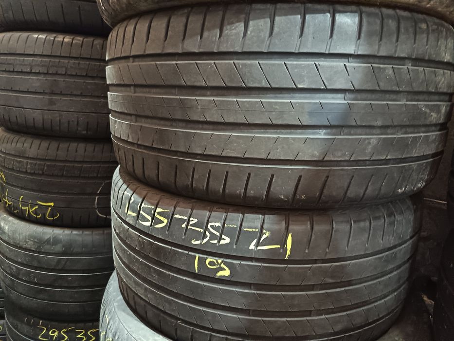 Anvelope vara 255 35 21 Bridgestone 5-6mm an 2019 și 2021
